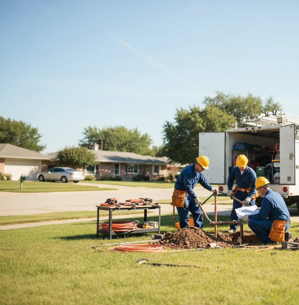 Sewer Line Repair in Burnet, TX